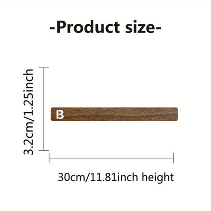 Handcrafted Wooden Vinyl Record Dividers with Letters -recordscrate