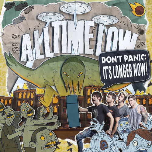 All Time Low: Don't Panic: It's Longer Now - Orange [VINYL]