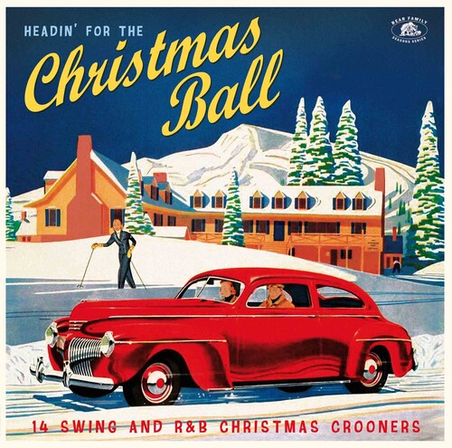 Various Artists: Headin' For The Christmas Ball: 14 Swing And R&B Christmas Crooners(Various Artists) [VINYL]