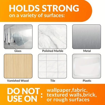 5-Pack No-Drill Self-Adhesive Acrylic Vinyl Record Wall Mount (Floating Shelf) -recordscrate