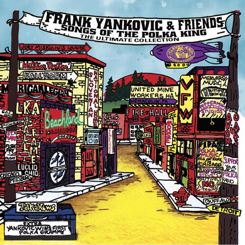 Frank Yankovic: Frank Yankovic & Friends: Songs Of The Polka King (The Ultimate  Collection) - [ VINYL LP ]