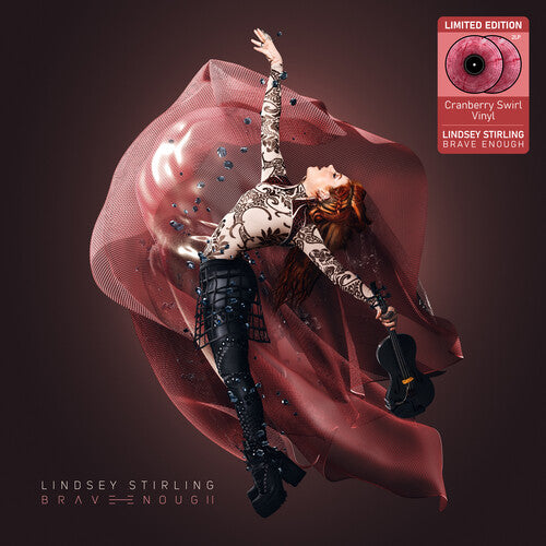 Lindsey Stirling: Brave Enough- Cranberry Swirl [VINYL]