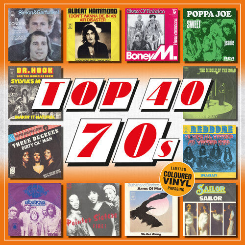 Various Artists: Top 40 70s / Various - 140-Gram Colored Vinyl [VINYL]