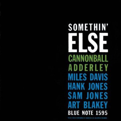 Cannonball Adderley: Somethin Else [Limited Blue Colored Vinyl] [VINYL]