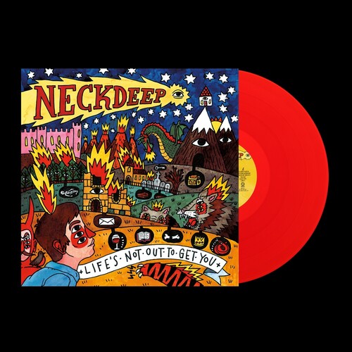 Neck Deep: Life's Not Out to Get You - Blood Red [VINYL]