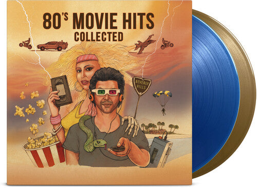 80's Movie Hits Collected / Various: 80's Movie Hits Collected / Various - Limited 180-Gram Translucent Blue & Gold Colored Vinyl [VINYL]