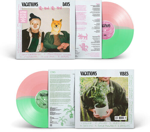 Vacations: Days/Vibes - Pink/Green [VINYL]