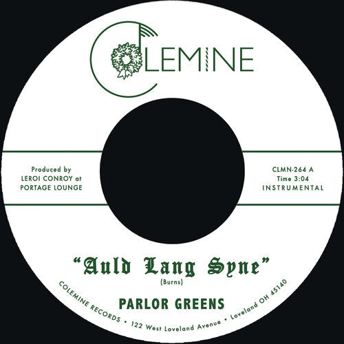 Parlor Greens: Auld Lang Syne / Everyday Will Be Like a Holiday [VINYL]
