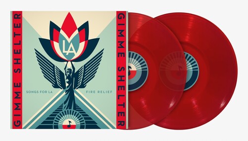 Various Artists: Gimme Shelter: Songs For La Fire Relief (RED 2xLP) [VINYL]