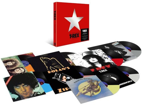 T.Rex: The Studio Albums 1970-1977 - Half & Half Colored Vinyl 8LP Box Set [VINYL]