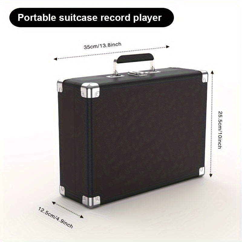 Maio C210 Vintage Wooden Turntable - 3-Speed (33/45/78 RPM), Belt-Driven, Wireless Streaming & Built-in Speaker -recordscrate