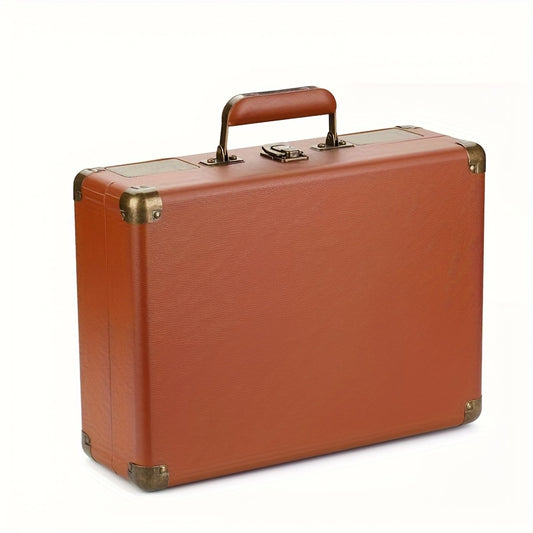 Compact Vintage Wireless Turntable - Plays Vinyl/Cellophane Records, Headphone/AUX Support (Birthday Gift) -recordscrate